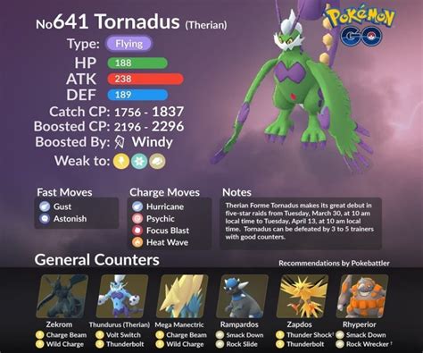 Pokemon Go Tornadus 2024 - Adel Loella