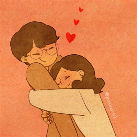 Cute Couple Cartoon, Cute Couple Drawings, Cute Couple Art, Cute Love ...