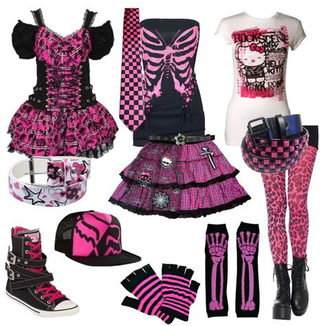 pink scene girl outfits | Scene fashion, Scene outfits, Scene clothing