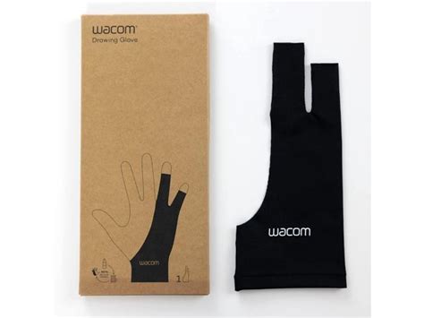 Wacom Drawing Glove, Two-Finger Artist Glove for Drawing Tablet Pen Display, 90% Recycled ...