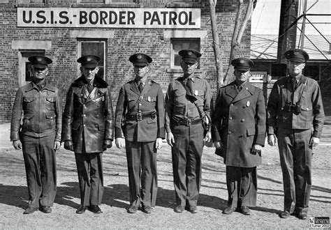 Late 1930s Border Patrol uniforms at Camp Chigas in El Paso, Texas ...