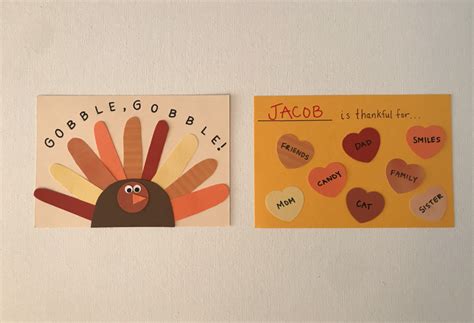 Make These Easy DIY Thanksgiving Cards With Your Kiddos!