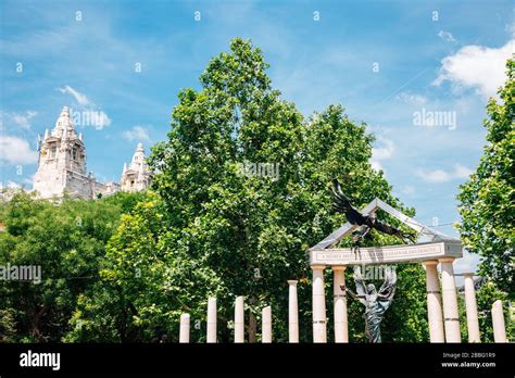 Budapest, Hungary - June 29, 2019 : Memorial for victims of the German Occupation at Liberty ...