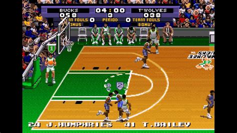 Tecmo Super NBA Basketball (SNES / Super Nintendo) - Vizzed.com GamePlay - YouTube