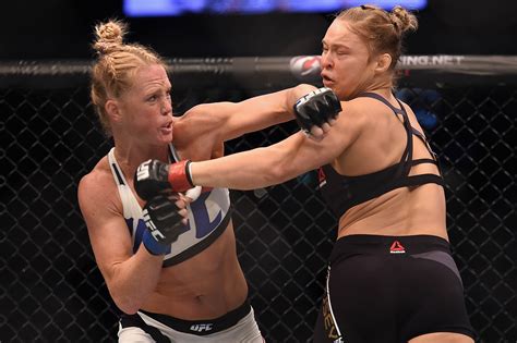 Holly Holm vs. Ronda Rousey photo gallery from UFC 193