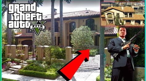 GTA 5 Michael's Real Life House Location - Address (Exactly The Same) - YouTube