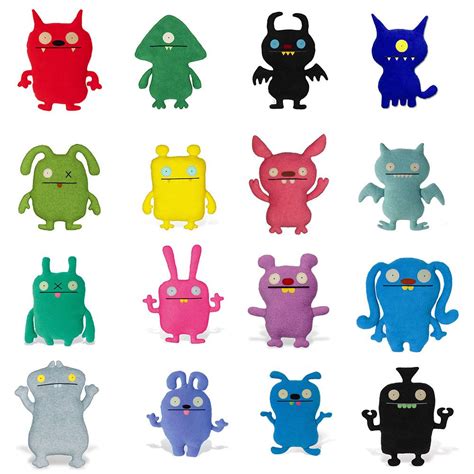 2021 UglyDolls Plush Toys Keychain Cartoon MOXY,OX,UGLYDOG,BABO Stuffed ...