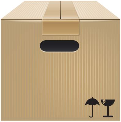 Cardboard Box PNG Free Images with Transparent Background - (1,564 Free ...