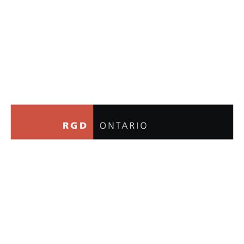 RGD Ontario Logo PNG Transparent & SVG Vector - Freebie Supply