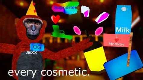 I BOUGHT EVERY Cosmetic In Monkeys Realm... - YouTube