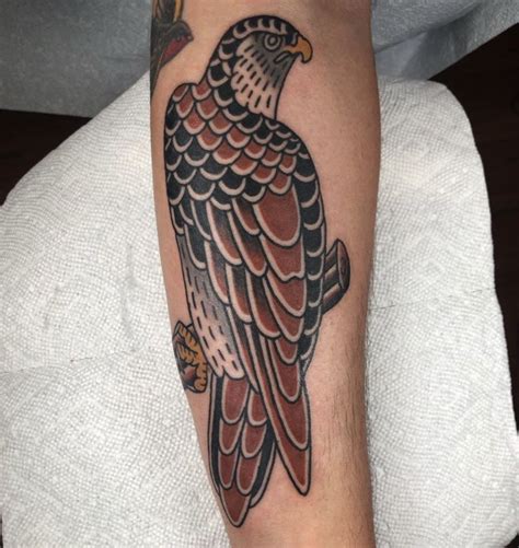 Tattoo of the Week: Red Tailed Hawk... — Independent Tattoo - Dela-where?