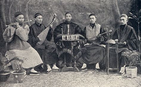 L to R: Flute, Pipa, Yanqin, Sanxian, Percussion | Chinese history, Chinese opera, Historical ...