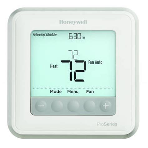 Honeywell Home Pro Series Thermostat Manual