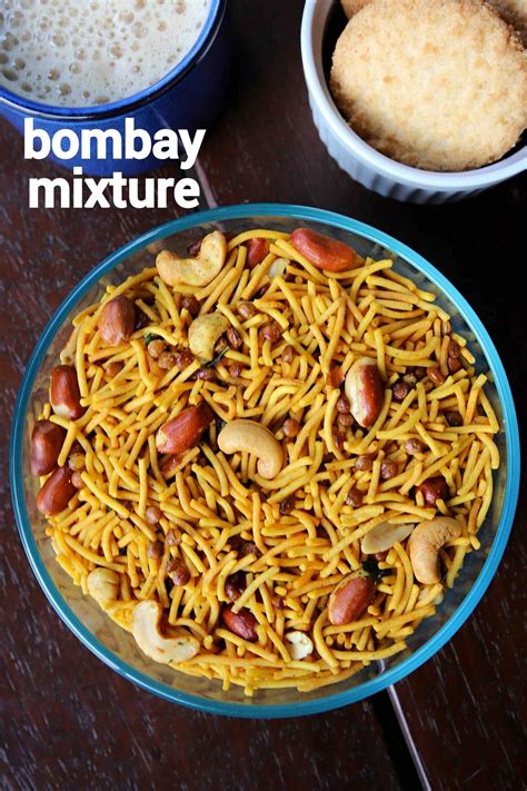 bombay mixture namkeen | bombay spicy nut mix | mumbai mixture chivda