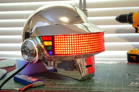 An Homage To Daft Punk In Fan-Made Helmets Through The Years. | Hackaday