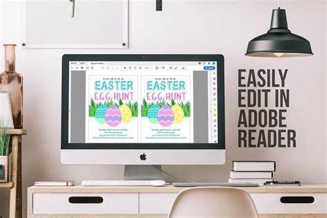 Printable Easter Egg Hunt Invitation Instant Download - Etsy