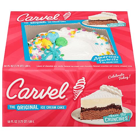 Carvel Ice Cream Cake, The Original 56 fl oz | Ice Cream Cakes & Pies | Mt. Plymouth