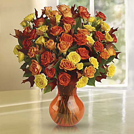 Teleflora's Fabulous Fall Roses Bouquet - Teleflora