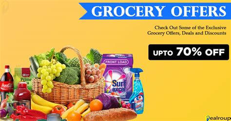 Online Grocery Offers Today, Coupons & Deals→ UPTO 90% OFF