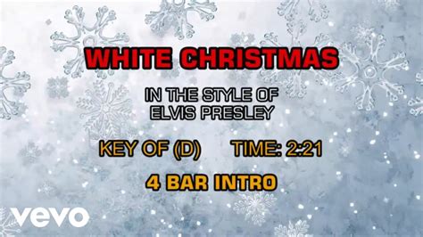 Elvis Presley - White Christmas (Karaoke) - YouTube Music