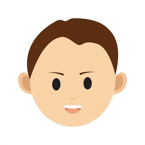 Face Profile Images, Vector illustration in flat style 22354431 Vector ...