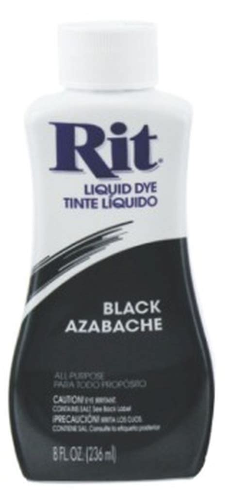 RIT All Purpose Liquid Fabric Dye 236ml (8 FL OZ) BLACK