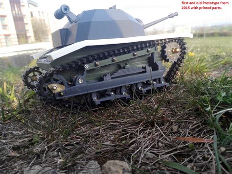 STL file Tankette TKS 1:16 RC Tank Polish Tank 4 Variants Easybuild 🪖 ・3D print design to ...