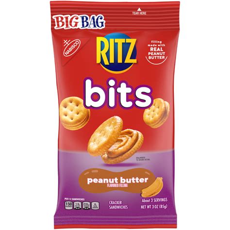 Ritz Bits Peanut Butter 85gr | Greek Deli Goods - Premium Snacks And Foods