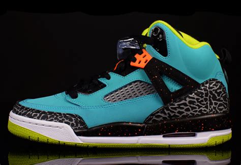 Jordan Spiz'ike GS - Turquoise - Dusty Cactus - Hyper Crimson - SneakerNews.com