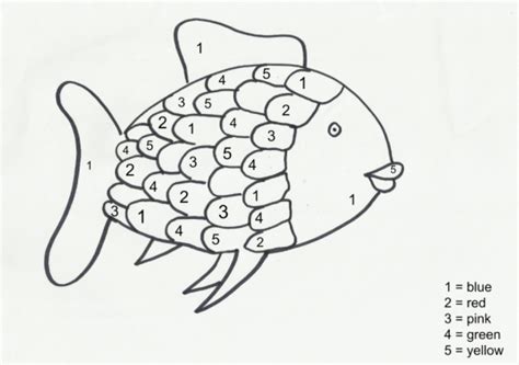 Get This Rainbow Fish Coloring Pages for Preschoolers 361537
