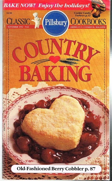 PILLSBURY CLASSIC COOKBOOKS No. 141 November 1992; COUNTRY BAKING by ...