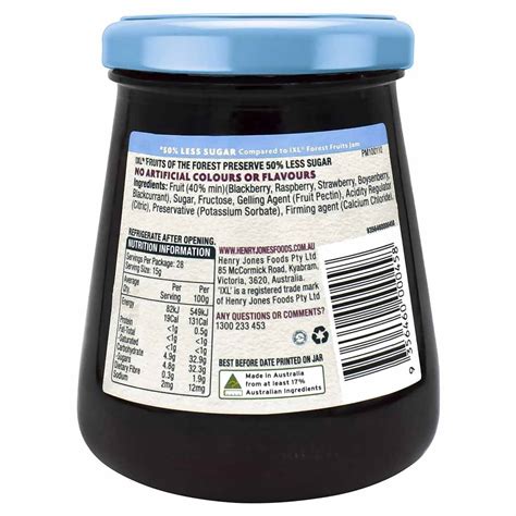 IXL Forest Fruit Jam 480gram