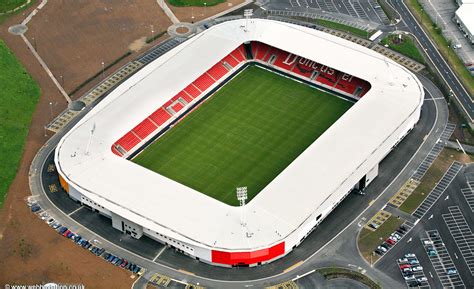 Keepmoat Stadium Doncaster aerial photograph | aerial photographs of ...