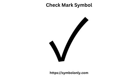 Check Mark Symbol Everything You Need To Know - vrogue.co