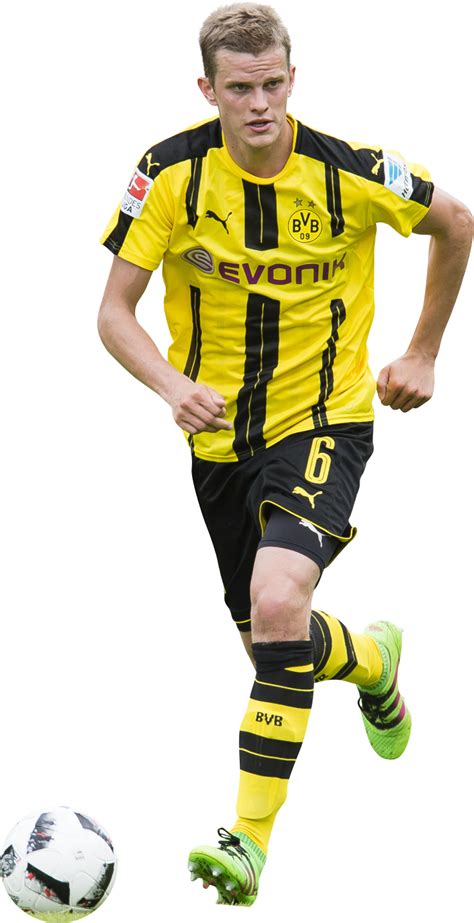 Sven Bender Borussia Dortmund football render - FootyRenders