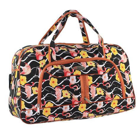 Mala De Viagem Feminina Estampa De Flamingo - Compre Agora - Feira da ...