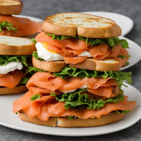 Smoked Salmon Breakfast Sandwich Recipe | Recipes.net