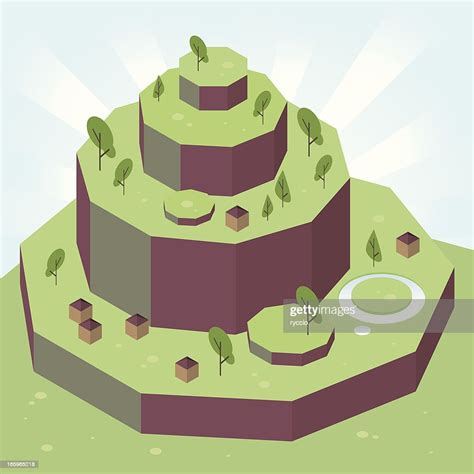 Green Mountain High-Res Vector Graphic - Getty Images