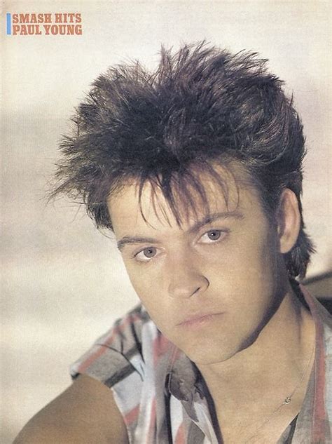 Paul Young in Smash Hits October 1983 | Paul young, Young, Singer