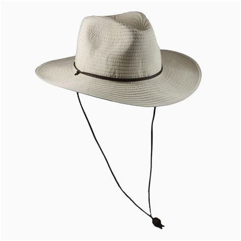 Men's Packable Chin Strap Sun Hat UPF 40+