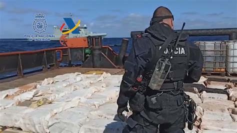 Spanish Navy and UK NCA Seize Cocaine Freighter In Atlantic - Madrid ...