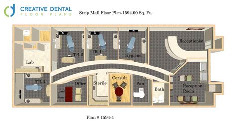 Creative Dental Floor Plans | General Dentist Floor Plans