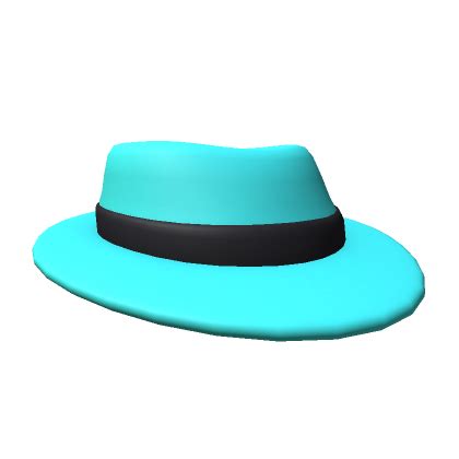 Cyan Fedora | Roblox Item - Rolimon's