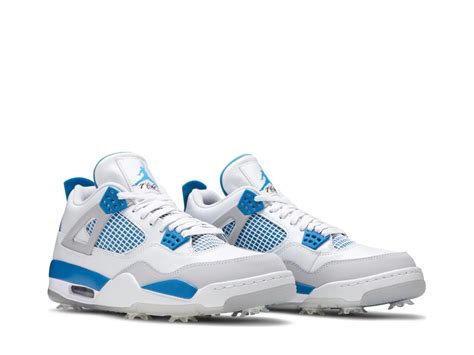 Air Jordan 4 Retro Golf Military Blue – Elusive Sneaks