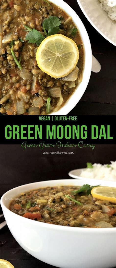 Green Moong Dal - Green Gram Dal Recipe - Simple Sumptuous Cooking