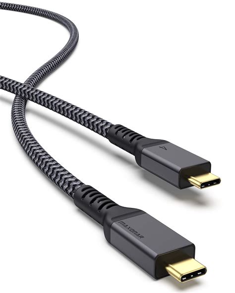 Buy Maxonar Thunderbolt 4 Cable 2m/40Gbps, TB4 USB 4 Cable Supports 8K60hz/5K@60Hz/Dual 4K60hz ...