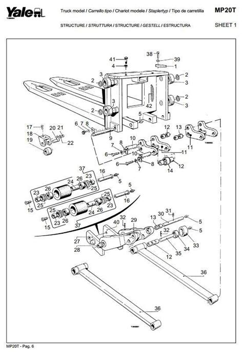 Electric Pallet Jack Parts Diagram