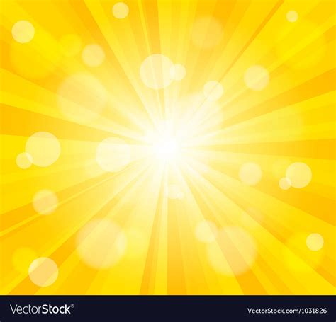 Bright sun effect background Royalty Free Vector Image