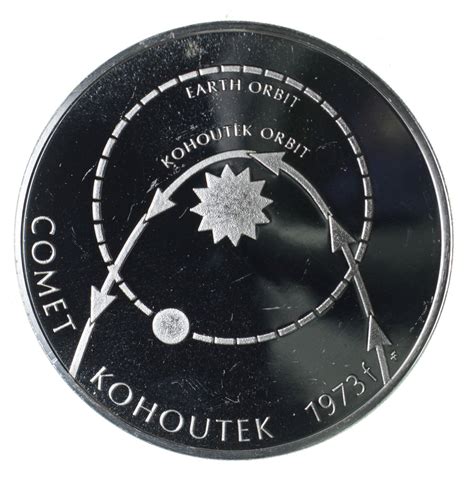 Rare Sterling Silver -Limited Edition - 1973 Comet Kohoutek - 37.5 Grams | Property Room