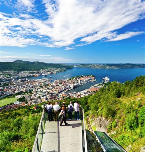 One of the most iconic attractions of Norway is the funicular Fløibanen ...